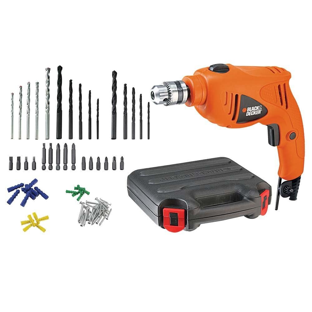 Furadeira De Impacto Black&Decker HD400K50 BR